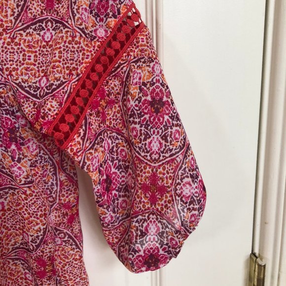 Beautiful Speechless Sheer Blouse - Picture 4 of 9